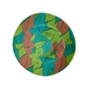 Leaves Pattern Autumn Background Inside Out Bucket Hat (Kids) View6