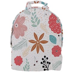 Nature Flora Background Wallpaper Mini Full Print Backpack by Ravend