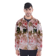 Flower Plant Vintage Retro Men s Windbreaker by Ravend