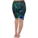 Beautiful Peacock Feathers Cropped Leggings  View4