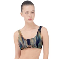 Abstract Painting In Colored Paints The Little Details Bikini Top