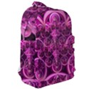 Fractal-math-geometry-visualization Pink Classic Backpack View2