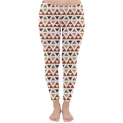 Geometric Tribal Pattern Design Classic Winter Leggings