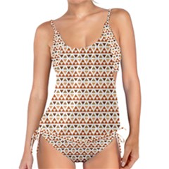 Geometric Tribal Pattern Design Tankini Set