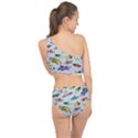 Fish Ocean Sea Water Diving Blue Nature Spliced Up Two Piece Swimsuit View2