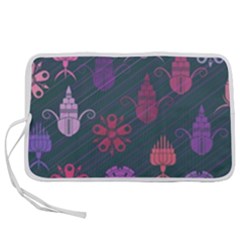 Floral Non Seamless Pattern Pen Storage Case (m)