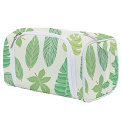 Watercolor Banana Leaves  Toiletries Pouch by ConteMonfrey