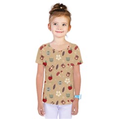 Cute Forest Friends Kids  One Piece Tee