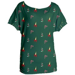 Christmas Background Women s Oversized Tee by danenraven