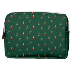 Christmas Background Make Up Pouch (medium) by danenraven