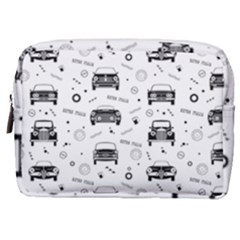 Pattern Retro Italy Cars Classic Make Up Pouch (medium) by danenraven