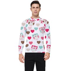 Lovely Owls Men s Long Sleeve Rash Guard by ConteMonfrey