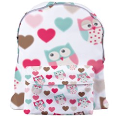 Lovely Owls Giant Full Print Backpack by ConteMonfrey