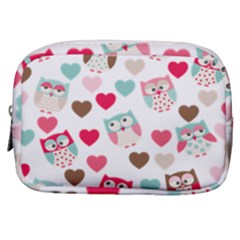 Lovely Owls Make Up Pouch (small) by ConteMonfrey