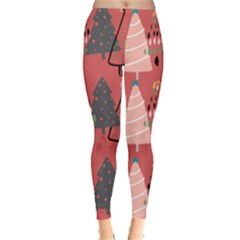 Christmas Tree Icon Leggings  by danenraven