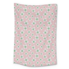 Pink Spring Blossom Large Tapestry by ConteMonfrey