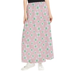 Pink Spring Blossom Maxi Chiffon Skirt by ConteMonfrey