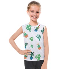 Among Succulents And Cactus  Kids  Mesh Tank Top by ConteMonfrey