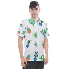 Among Succulents And Cactus  Men s Polo Tee by ConteMonfrey