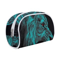 Angry Male Lion Predator Carnivore Make Up Case (small) by Jancukart