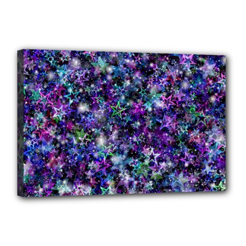 Background-christmas-star-advent Canvas 18  X 12  (stretched) by Jancukart