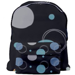 Circle Pattern Abstract Polka Dot Giant Full Print Backpack by danenraven