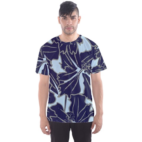 Floral Print Art Pattern Design Men s Sport Mesh Tee by danenraven