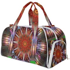 Mandala Trees Flower Psychedelic Burner Gym Duffel Bag