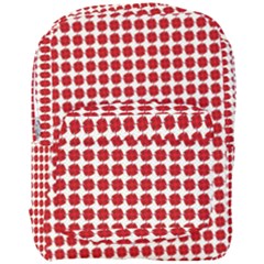 Red Pattern Seamless Texture Background Full Print Backpack by artworkshop