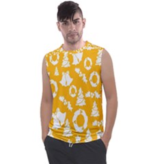 Orang Card Christmas Men s Regular Tank Top