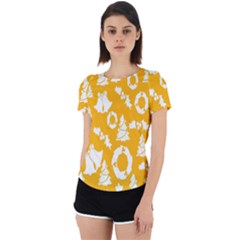 Orang Card Christmas Back Cut Out Sport Tee by artworkshop