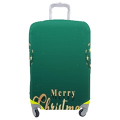 Merry Christmas Holiday Luggage Cover (medium)