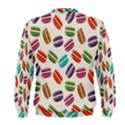 Macaron Macaroon Stylized Macaron Design Repetition Men s Sweatshirt View2