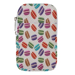 Macaron Macaroon Stylized Macaron Design Repetition Waist Pouch (large) by artworkshop