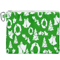 Green Card Christmas December4 Canvas Cosmetic Bag (xxxl) by artworkshop