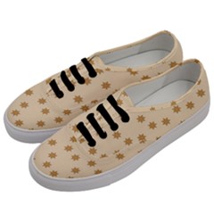 Gingerbread Star Men s Classic Low Top Sneakers by artworkshop