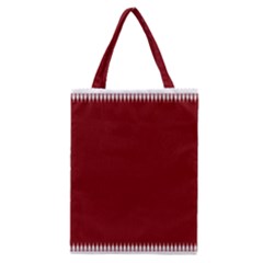 Christmas Red Graphic Classic Tote Bag by artworkshop