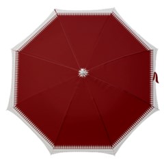 Christmas Red Graphic Straight Umbrellas by artworkshop