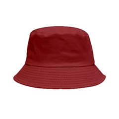 Christmas Red Graphic Inside Out Bucket Hat by artworkshop