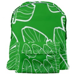 Green Banana Leaves Giant Full Print Backpack by ConteMonfrey