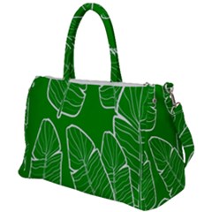 Green Banana Leaves Duffel Travel Bag by ConteMonfrey