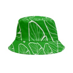 Green Banana Leaves Inside Out Bucket Hat by ConteMonfrey