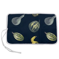 Vintage Vegetables Zucchini  Pen Storage Case (m) by ConteMonfrey