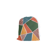 Geometric Colors   Drawstring Pouch (xs) by ConteMonfrey