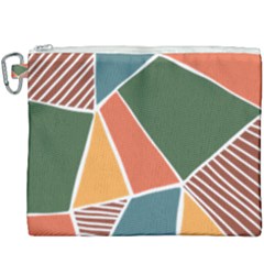 Geometric Colors   Canvas Cosmetic Bag (xxxl) by ConteMonfrey