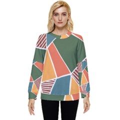 Geometric Colors   Hidden Pocket Sweatshirt by ConteMonfrey