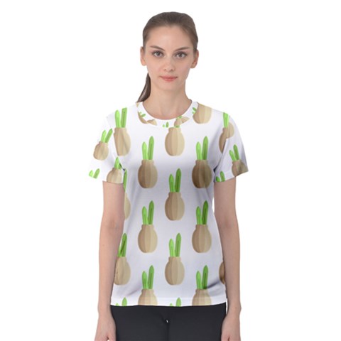 Succulent Vases  Women s Sport Mesh Tee by ConteMonfrey