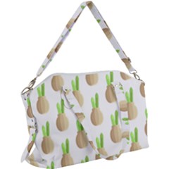 Succulent Vases  Canvas Crossbody Bag by ConteMonfrey