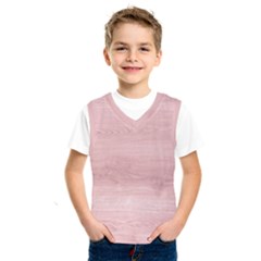 Pink Wood  Kids  Basketball Tank Top