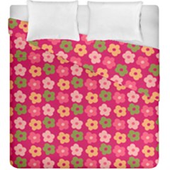 Little Flowers Garden   Duvet Cover Double Side (king Size) by ConteMonfrey